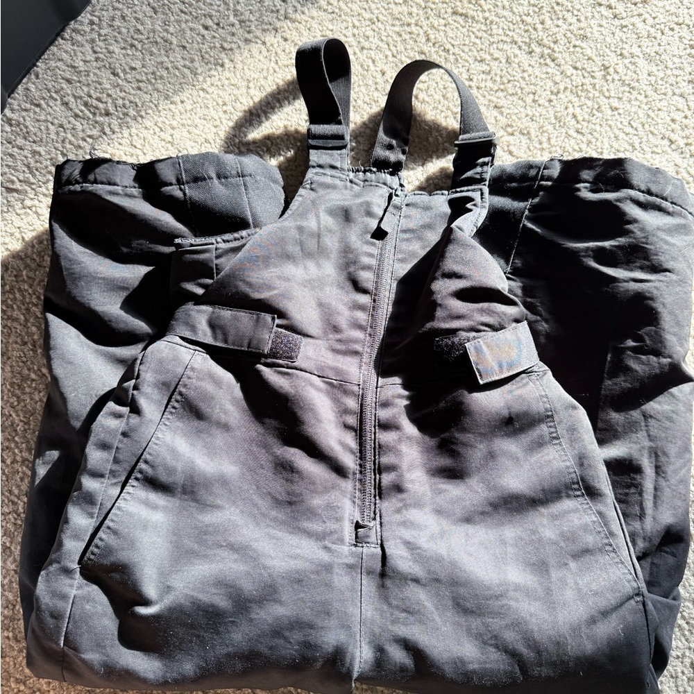 Swiss Tech Black Overall Snowpants